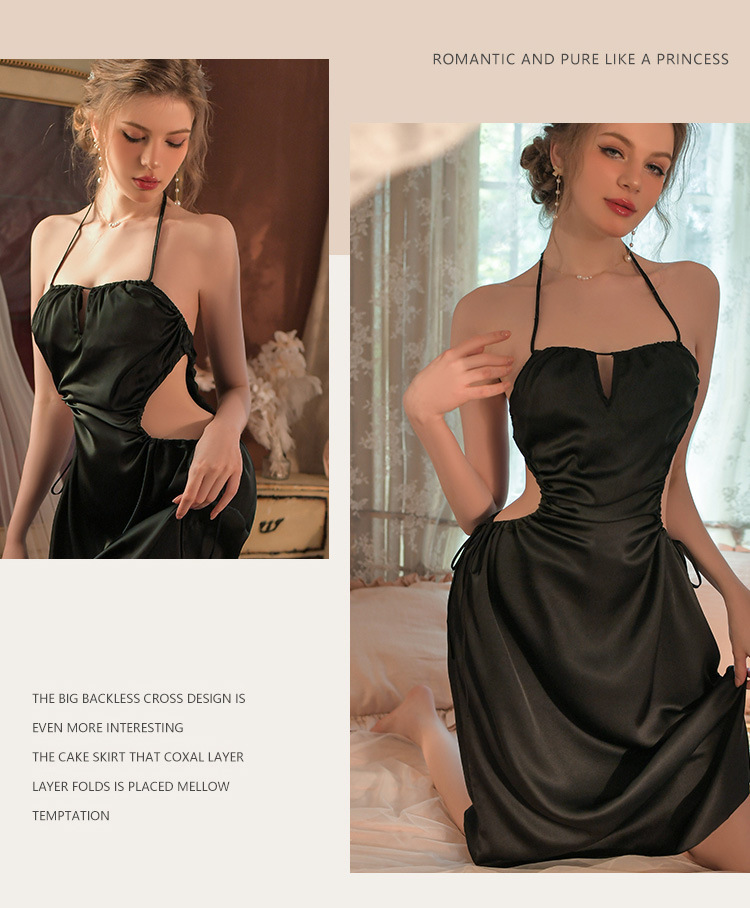 高級露腰性感睡裙 JK-1052