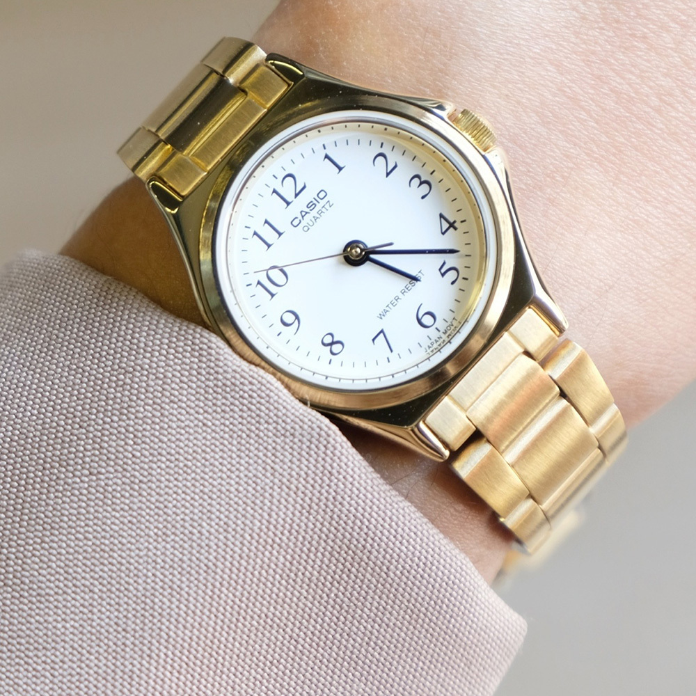 【CASIO 卡西歐】LTP-1130N 多顏色 優雅氣質淑女 經典復古 簡約時尚 不鏽鋼 小款對錶 女錶 腕錶