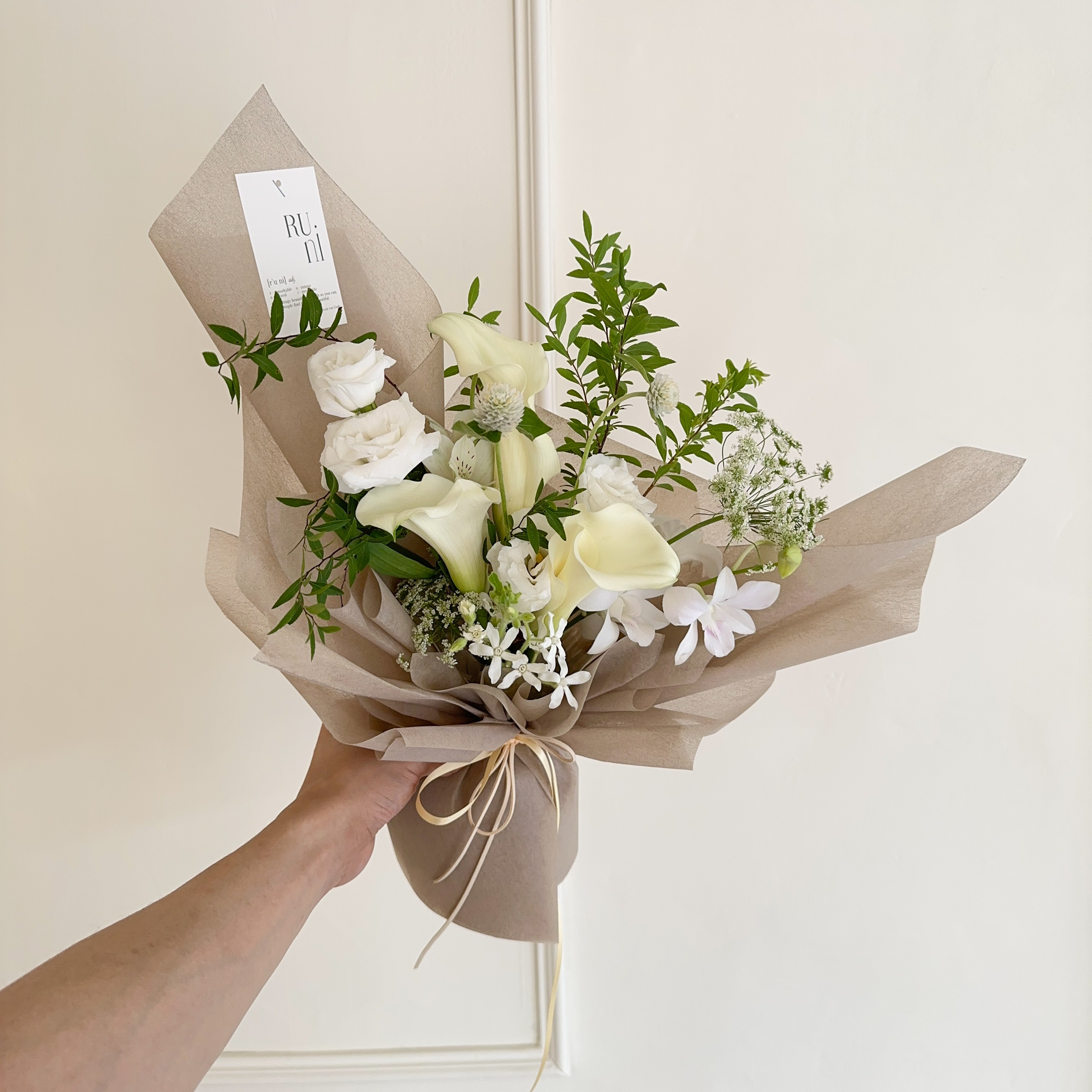 限定浪漫-海芋綜合鮮花花束