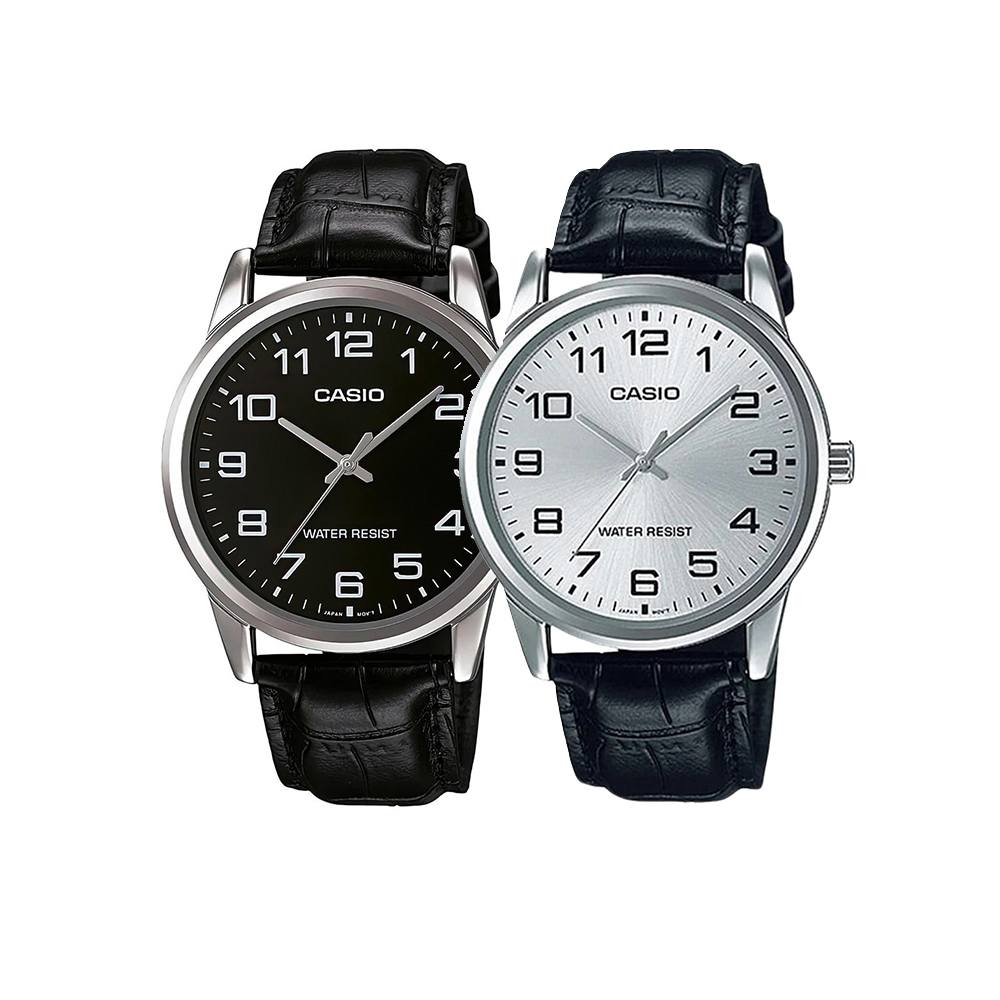 【CASIO 卡西歐】MTP-V001L-1B MTP-V001L-7B 經典 復古 紳士 腕錶 38mm(文青時尚數字)