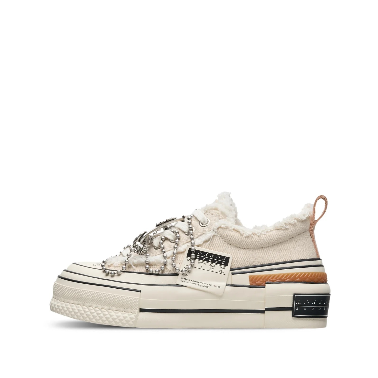 [現貨] XVESSEL TIRAMISU LOWS White | S23X24W