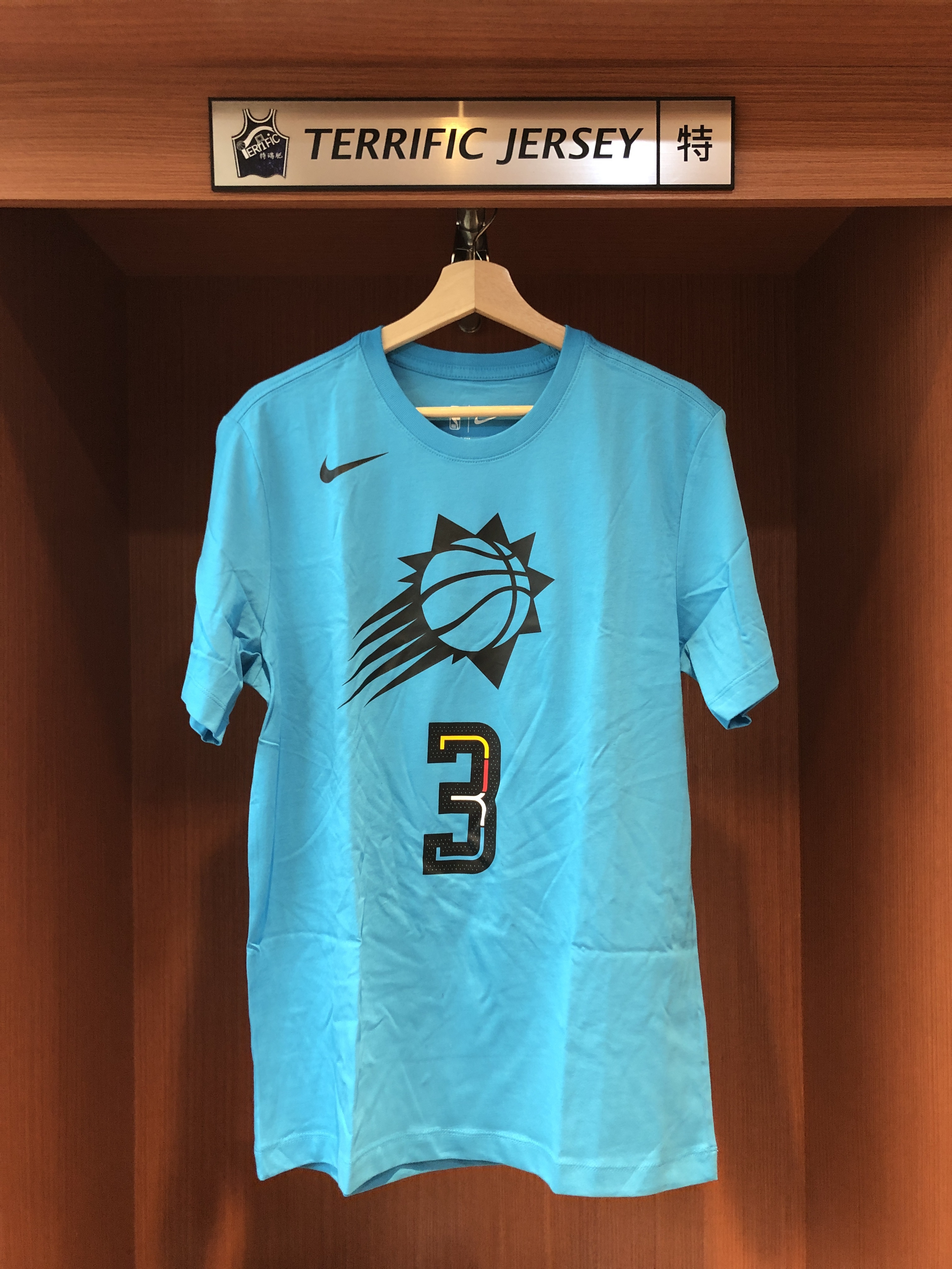 NBA短袖 Chris Paul 鳳凰城太陽城市 City Player Name Tee 棉質 短袖 全新