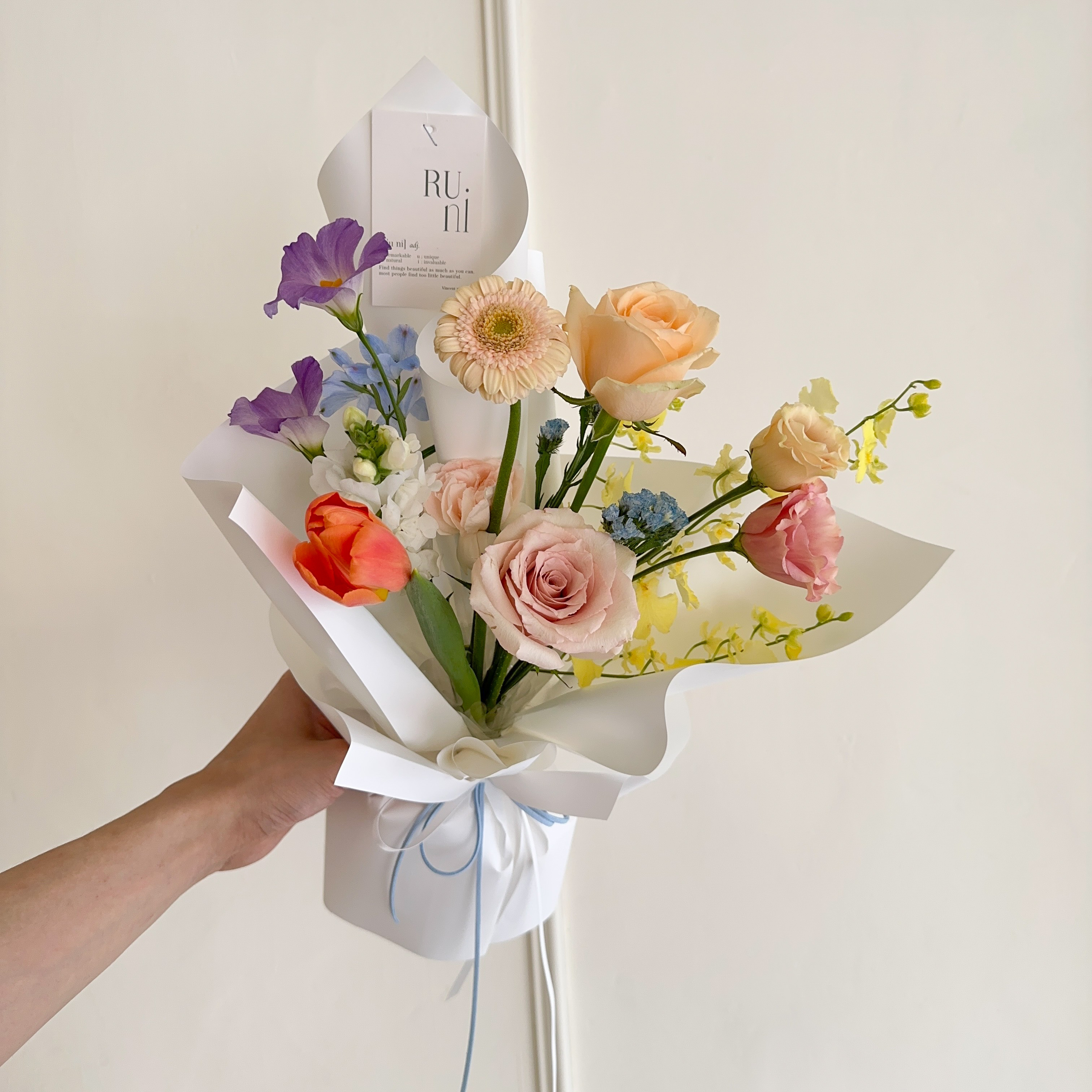 繽紛綜合鮮花花束