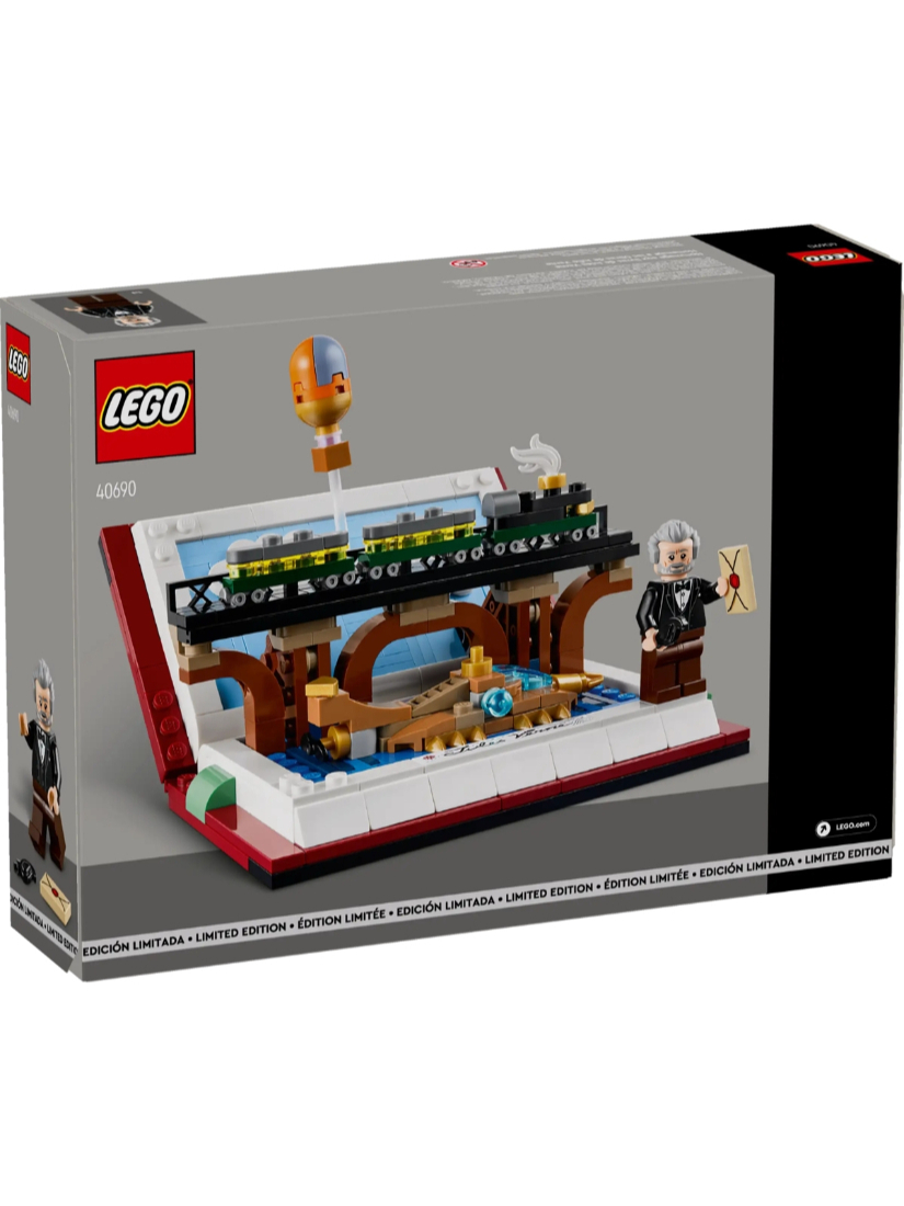 LEGO 40690 向儒勒·凡爾納的書致敬