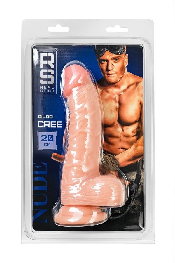 RealStick Nude Cree Dildo 20cm