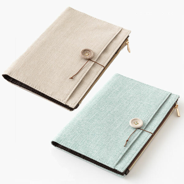 Yuru Log B6筆記本 專用書套 布書衣｜日本Midori