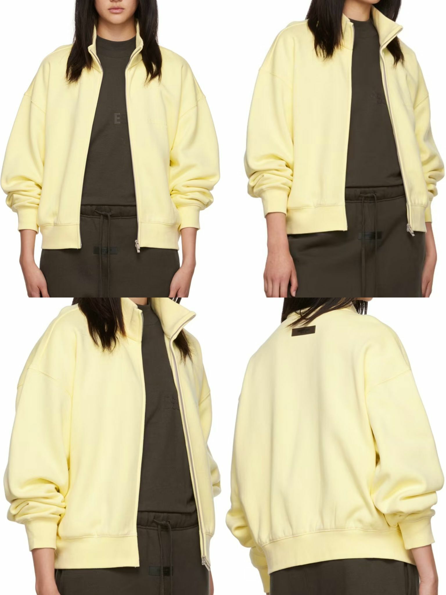 【預購】ESSENTIALS Full Zip F062702 女裝外套(黃色)