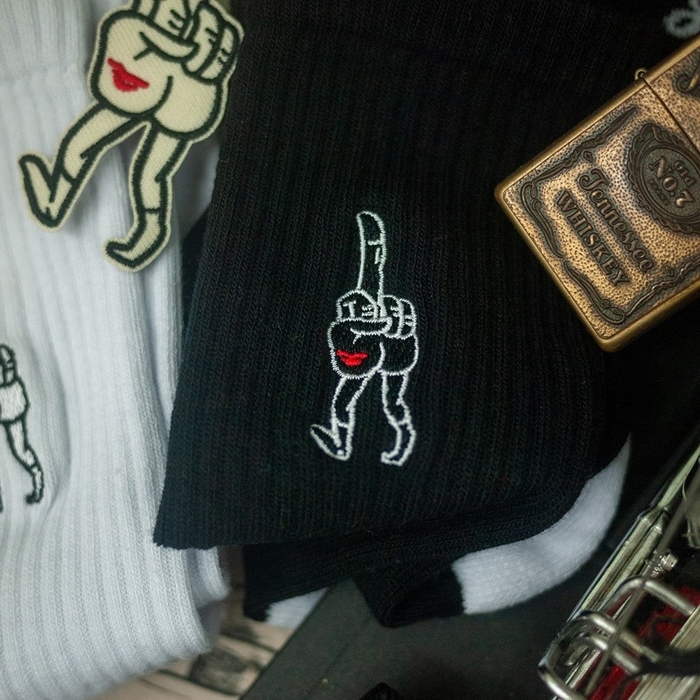 【AFTERWOK】NON STOCK KISS MY FUCKING ASS襪