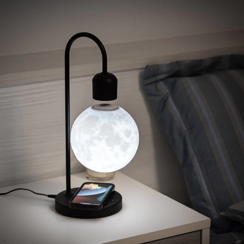 無線懸浮月球燈 Pro 無線充電版