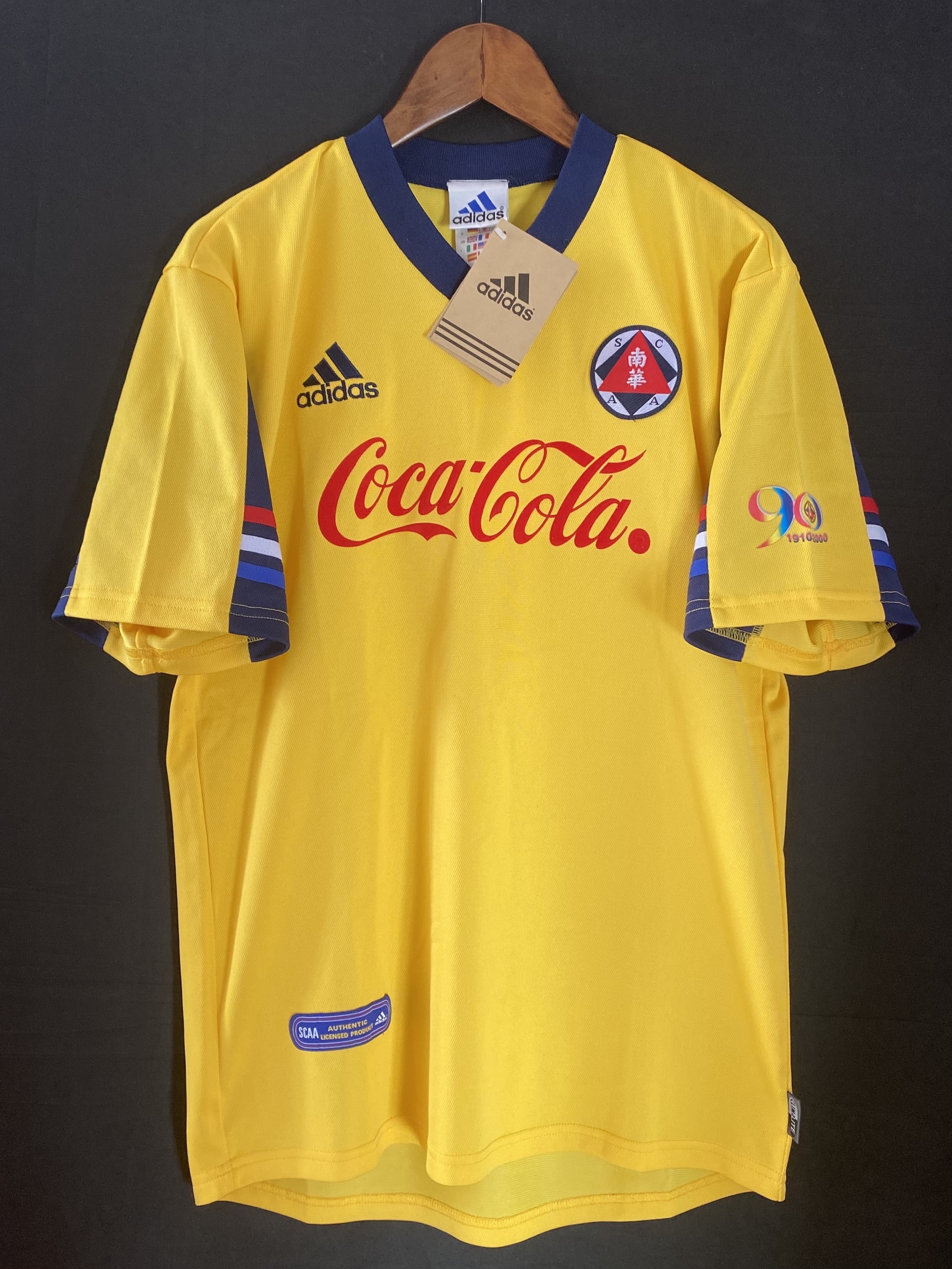 BNWT South China Football Team vs Yugoslavia 2000 Adidas 90th Special Shirt