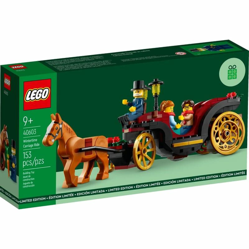 [飛米樂高積木專賣店] 樂高® 限定系列 LEGO 40603 冬季馬車