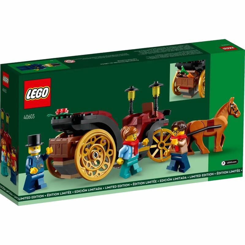 [飛米樂高積木專賣店] 樂高® 限定系列 LEGO 40603 冬季馬車