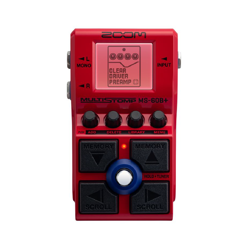 Zoom Zoom / MS-60B+ 電貝斯綜合效果器 — 三峽吉他 / Bass｜YA! 玩音樂