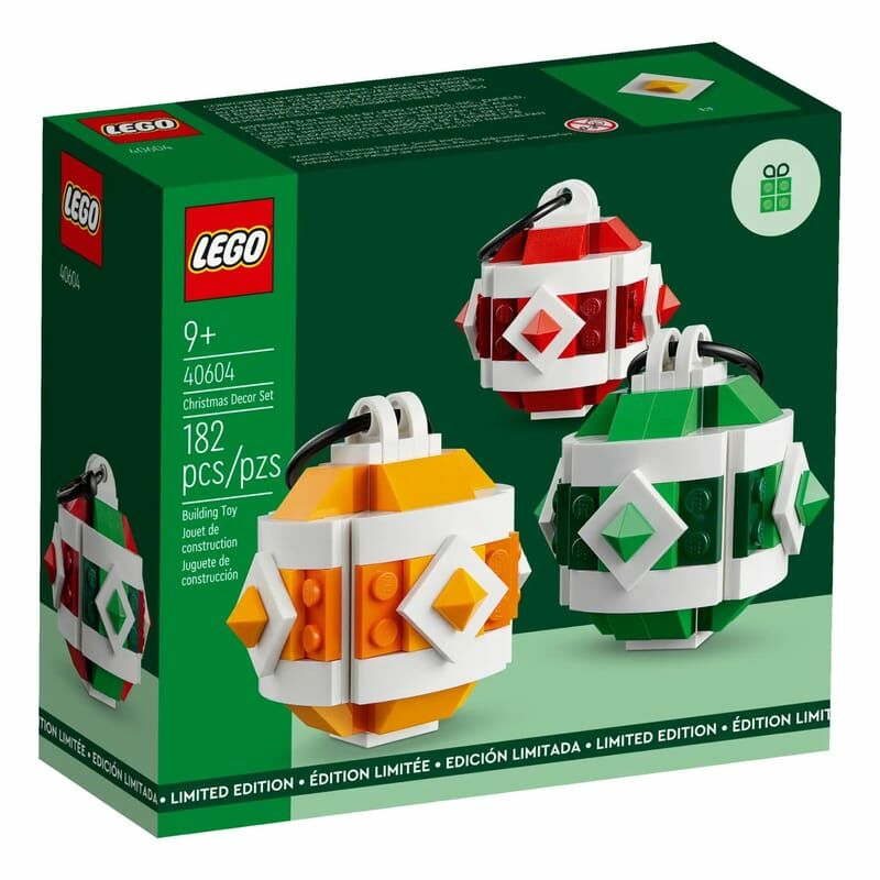 [飛米樂高積木專賣店] 樂高® 限定系列 LEGO 40604 耶誕飾品組