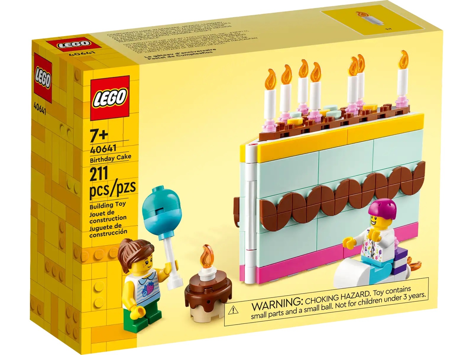 [飛米樂高積木專賣店] 樂高® 限定系列 LEGO 40641 生日蛋糕