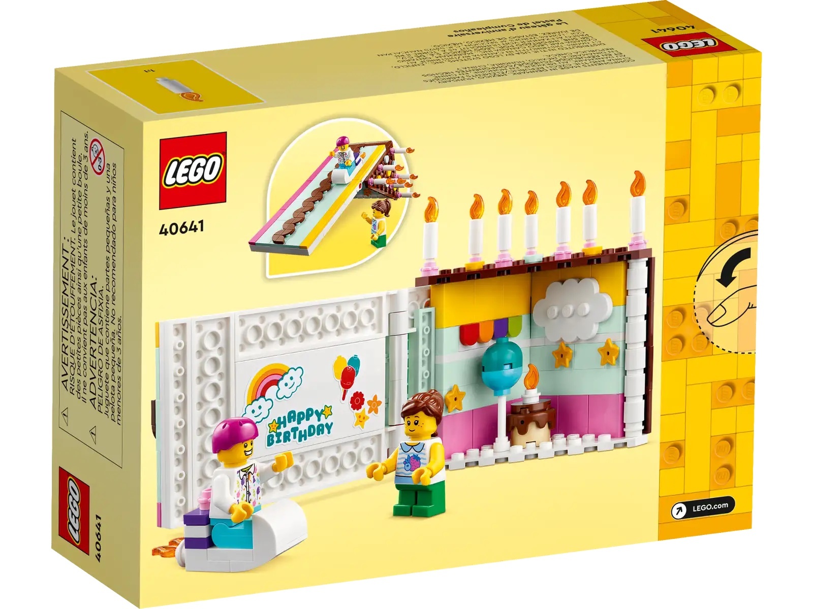 [飛米樂高積木專賣店] 樂高® 限定系列 LEGO 40641 生日蛋糕
