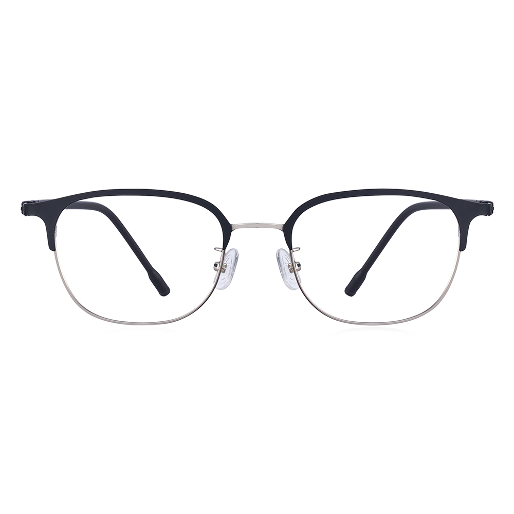 知性小尺寸眉架框眼鏡-兩色可選