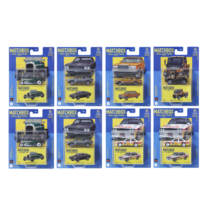 火柴盒小汽車-收藏小車系列 5+3 原箱(Y箱號)