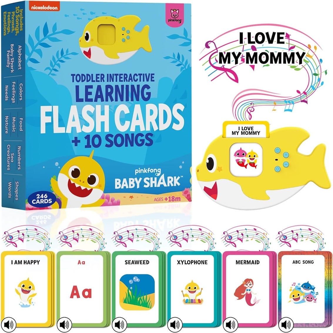 美國 Baby Shark 插卡學習玩具