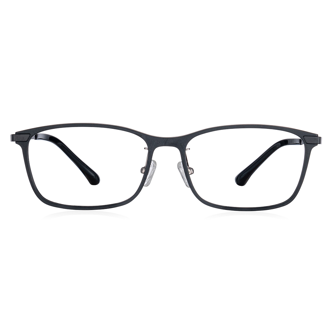 超廣臉型限定款大尺寸方框眼鏡-三色可選