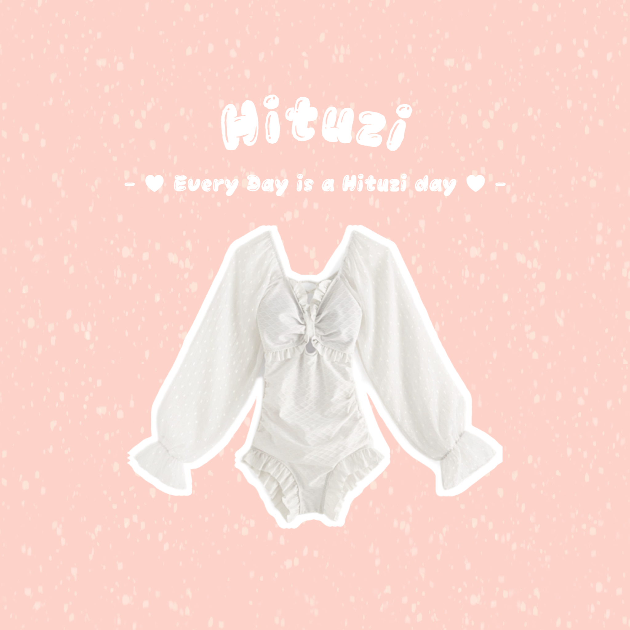 仙女透膚露背連身泳裝