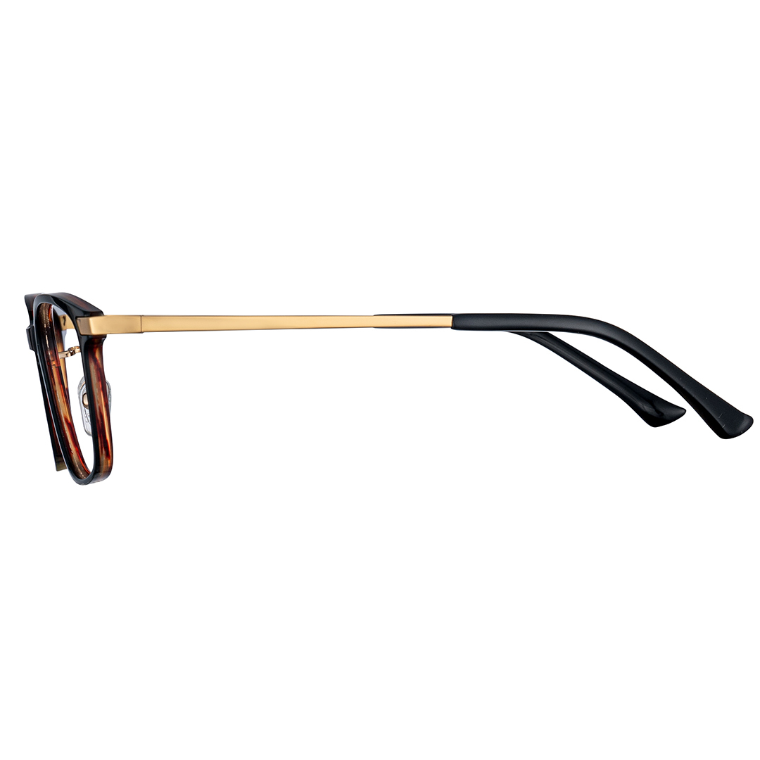 超廣臉型限定款大尺寸方框眼鏡-三色可選