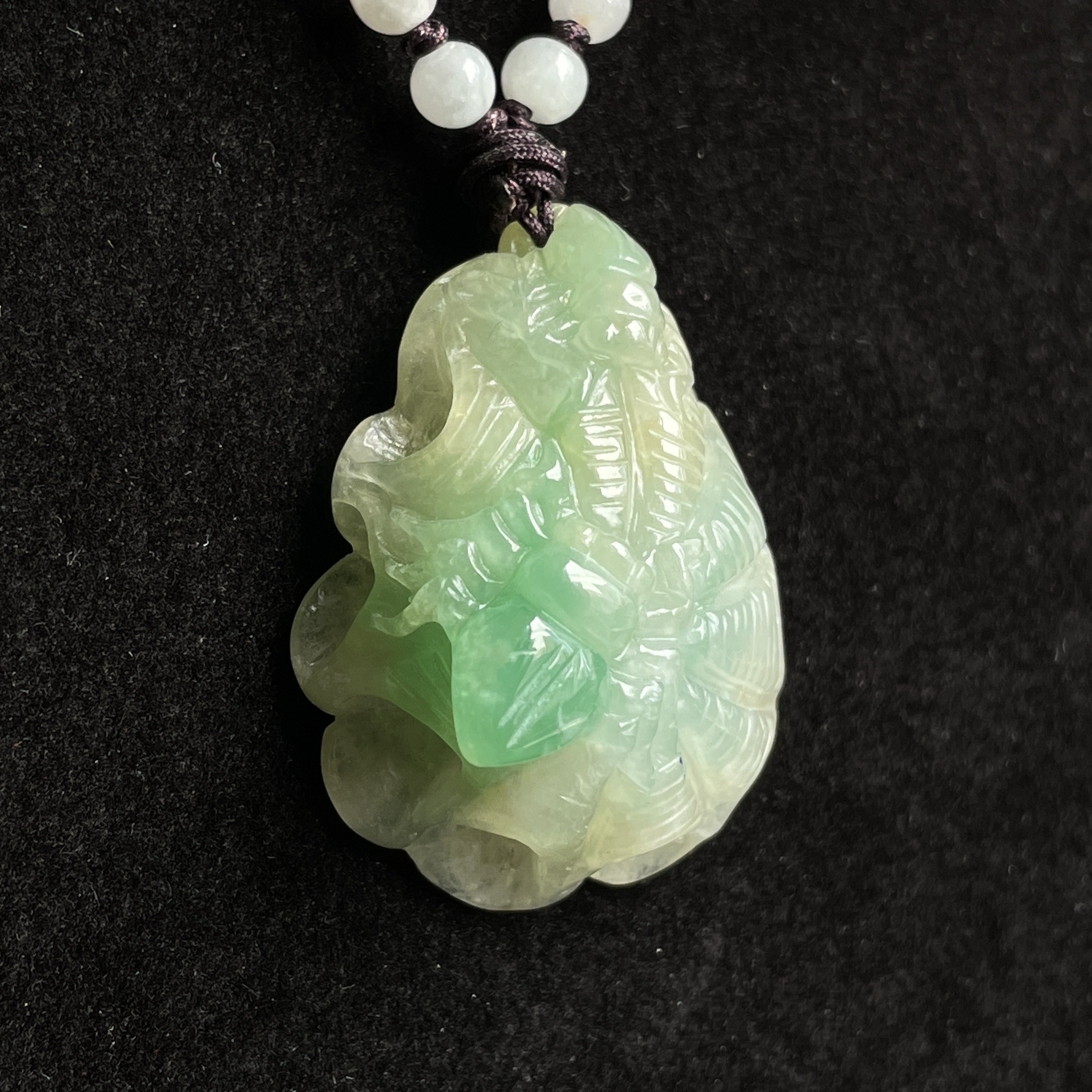 翡翠冰糯特色吊墜,天然翡翠A玉, 緬甸玉, Jade, Jadeite
