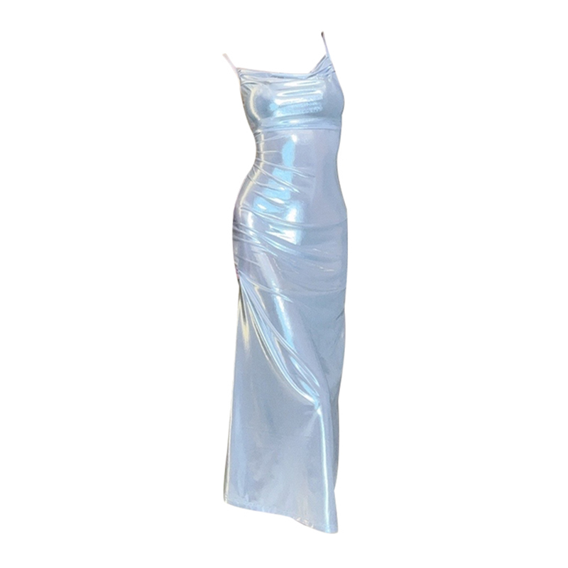 Hot selling suspender dress (silver size S-L) (please contact customer service to confirm the delivery size after placing the order)