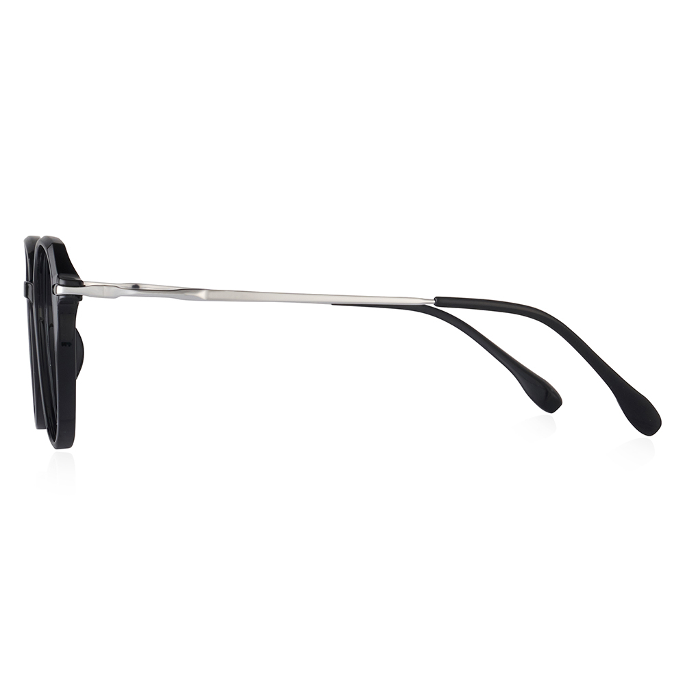 翩然系學院風大圓框眼鏡-三色可選