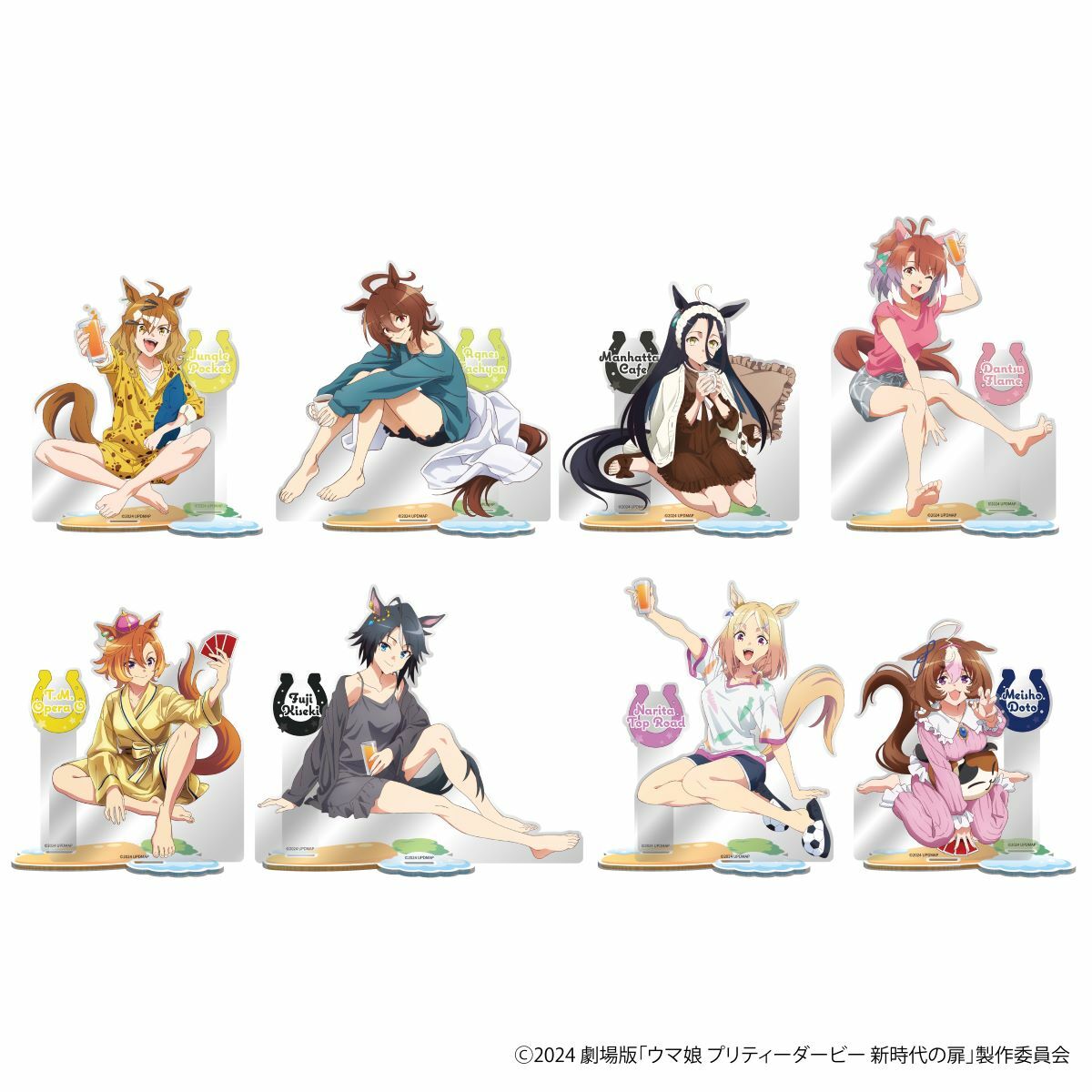 「ACG.GO」「預購」劇場版《賽馬娘Pretty Derby：新時代之門》 NAMCO Promotion～Relax time～ 亞克力立牌