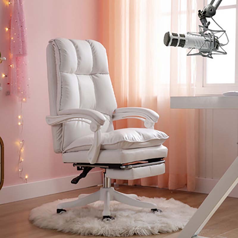 Popular computer chair swivel chair home office chair competitive gaming chair (beige)