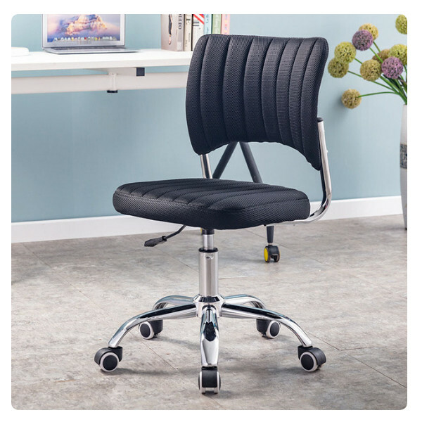 Popular Office Chair Computer Chair Simple Home Comfort Chair Body Curve Chair (Black)