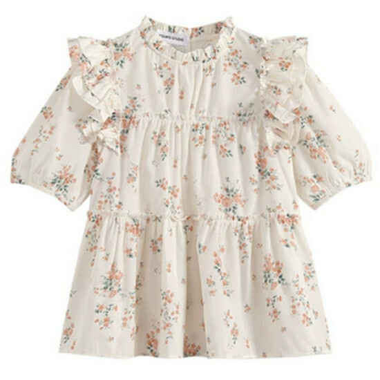 Hot selling ruffled chiffon shirt [color] [S-XL size] (please contact customer service to confirm the delivery size after placing the order)