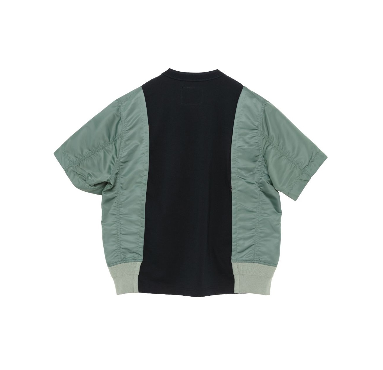 SACAI 2024 NYLON TWILL x COTTON JERSEY T-SHIRT - PRE ORDER ITEM (預訂中)