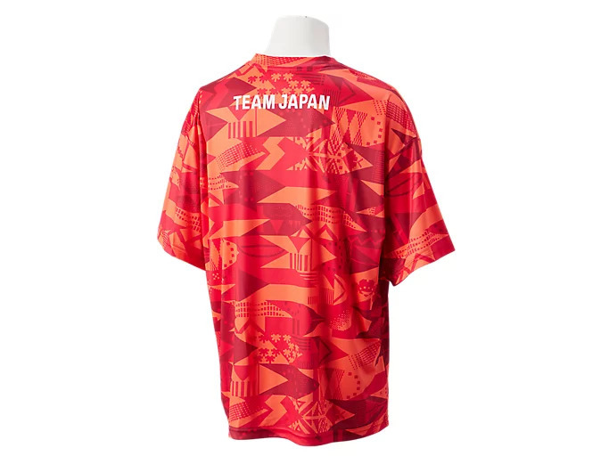 2024 Asics Team Japan Supporter Tee - Red