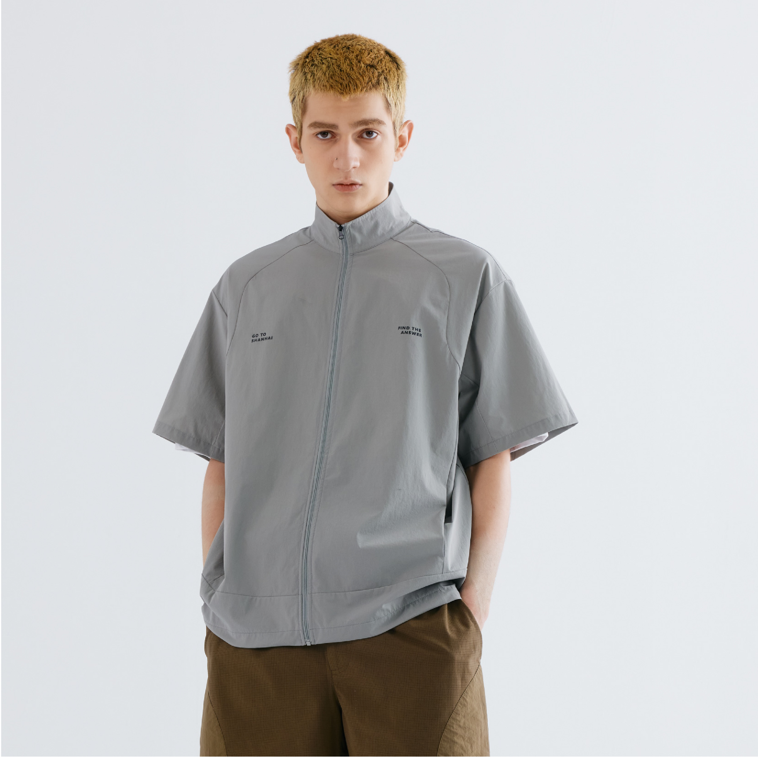 BOHRHOO Split Cycling Print Shirt 分割印花 短袖襯衫 [BH793]