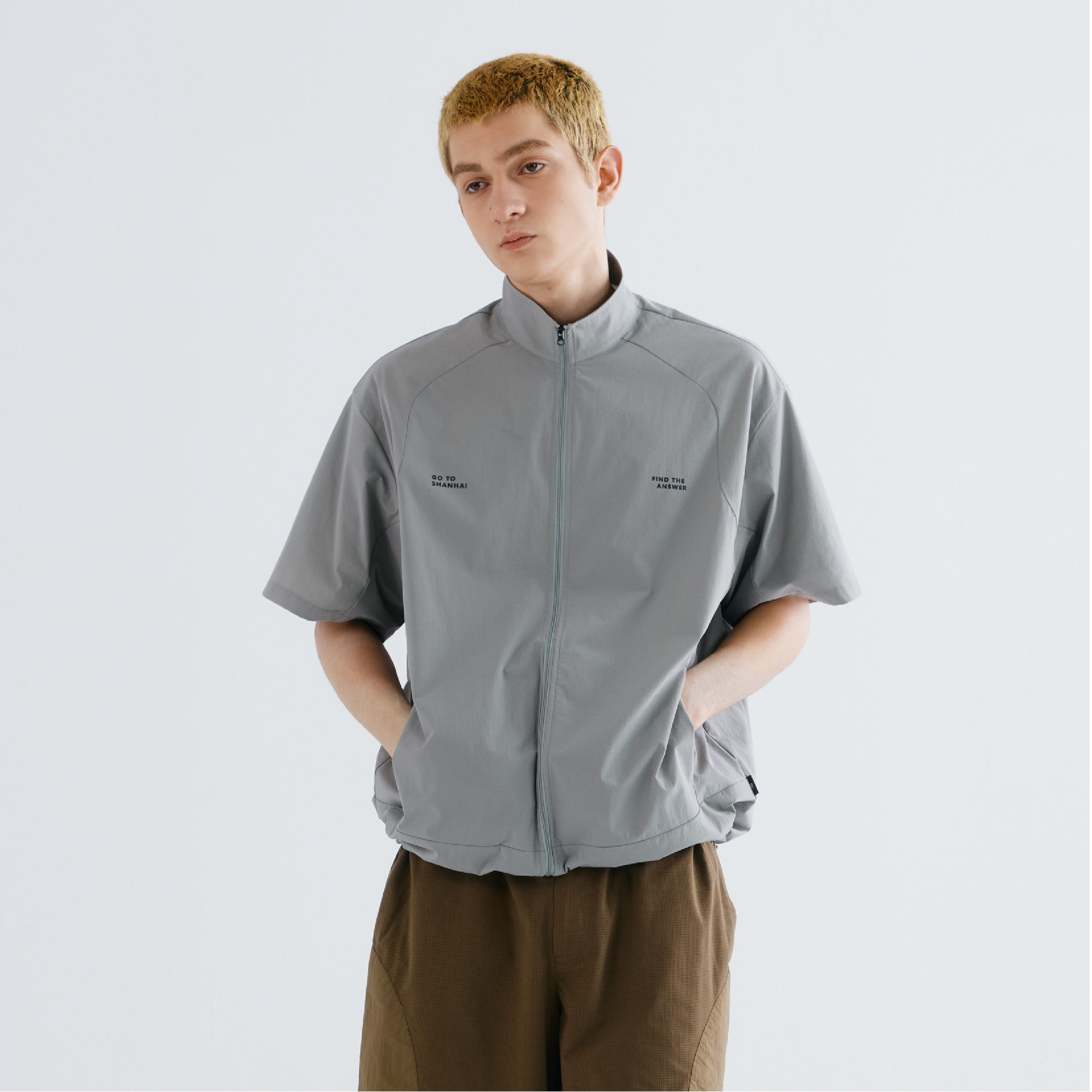 BOHRHOO Split Cycling Print Shirt 分割印花 短袖襯衫 [BH793]