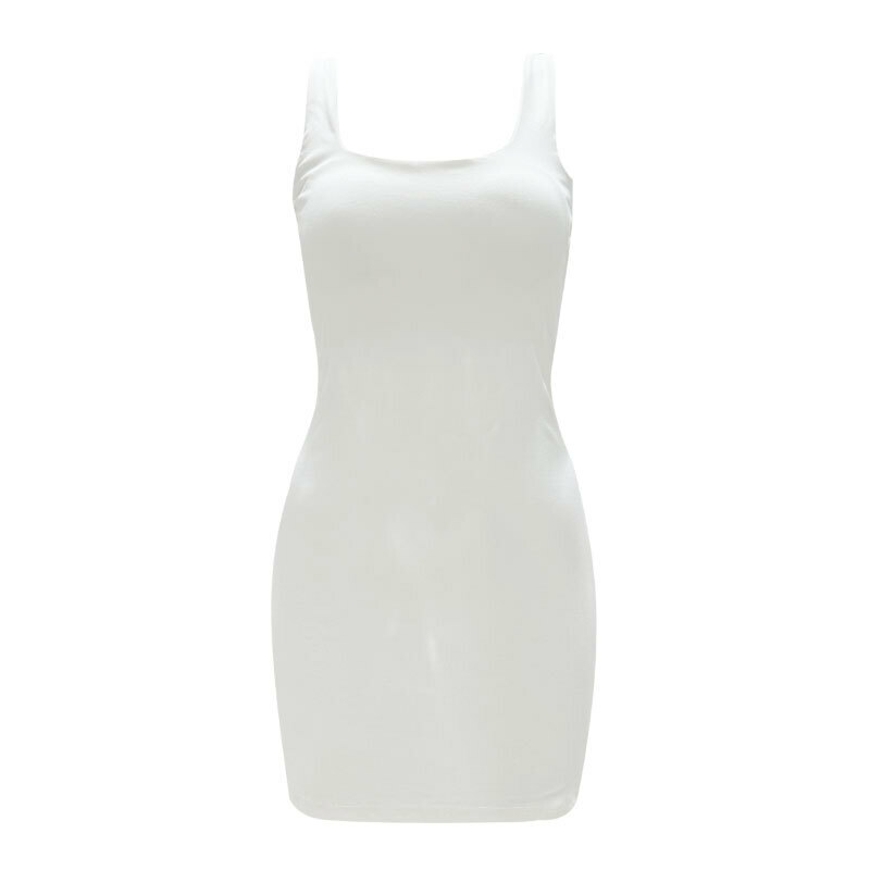 Hot Seller Collar Revealing Backpack Butt Skirt (White, One Size)