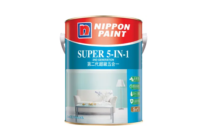 立邦 第二代超級五合一內牆乳膠漆 (1升)