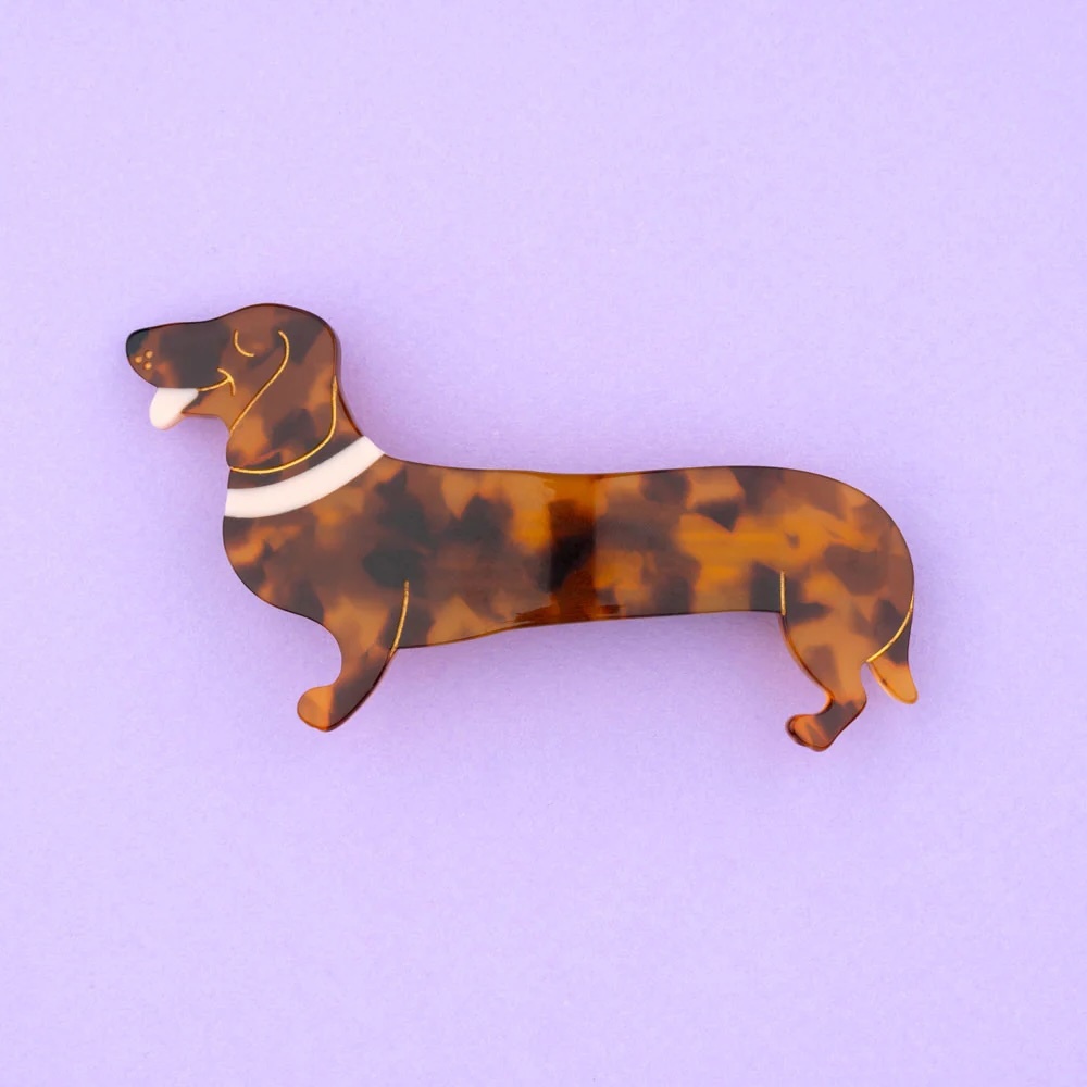 DACHSHUND FRENCH BARRETTE｜Coucou Suzette