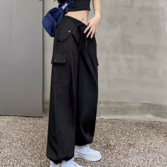 Hot-selling workwear casual trousers [black (regular style)] [S-XL size] (please contact customer service to confirm the delivery size after placing the order)
