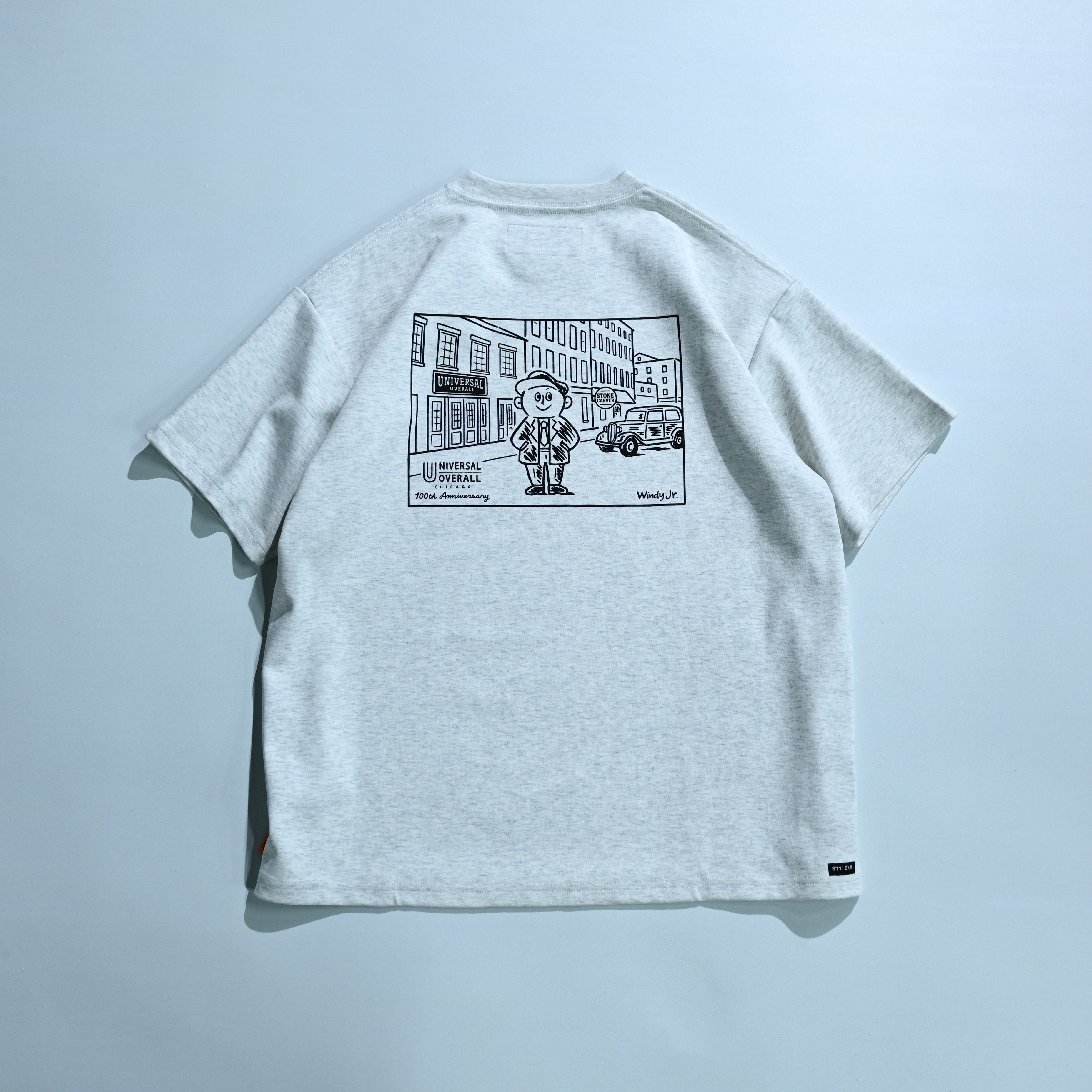 Universal Overall x Stylexx 100th Windy JR. Ponte Tee