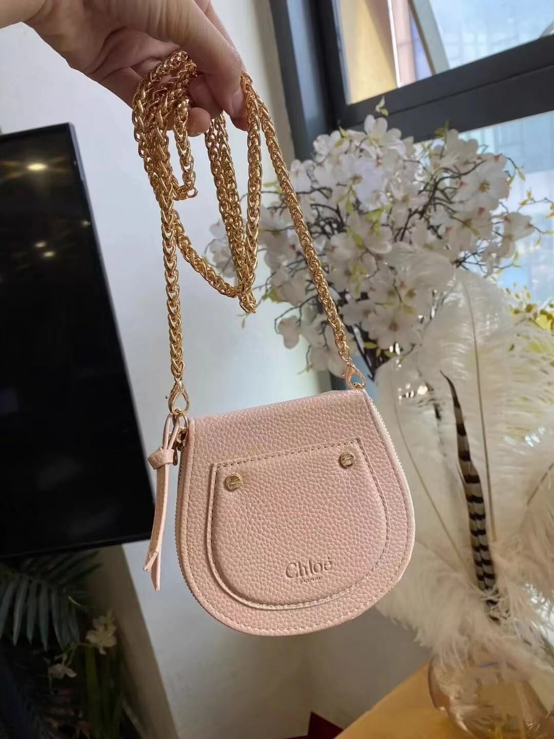 Chloe 寇依NOMADE 皮革小豬收納包