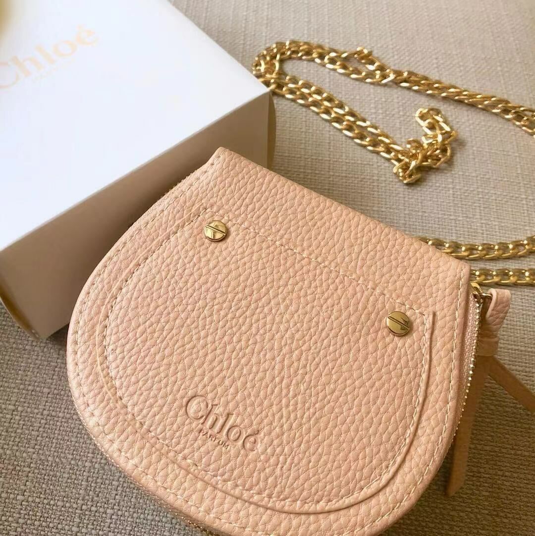 Chloe 寇依NOMADE 皮革小豬收納包