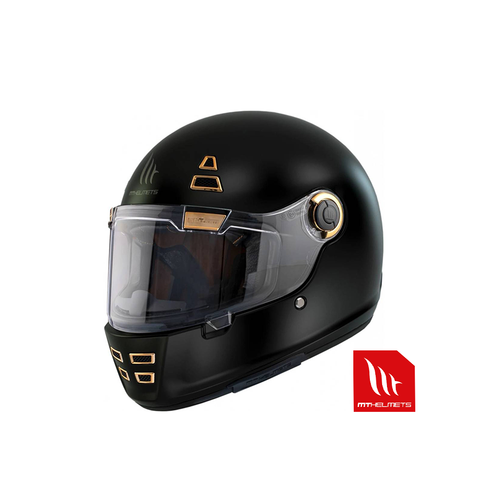 MT JARAMA 加拉瑪 全罩安全帽 亮黑