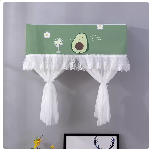 Hot push anti-direct blowing air conditioner cover (cool avocado [width 98×thickness 20×height 90cm (suitable within 90-98cm)])