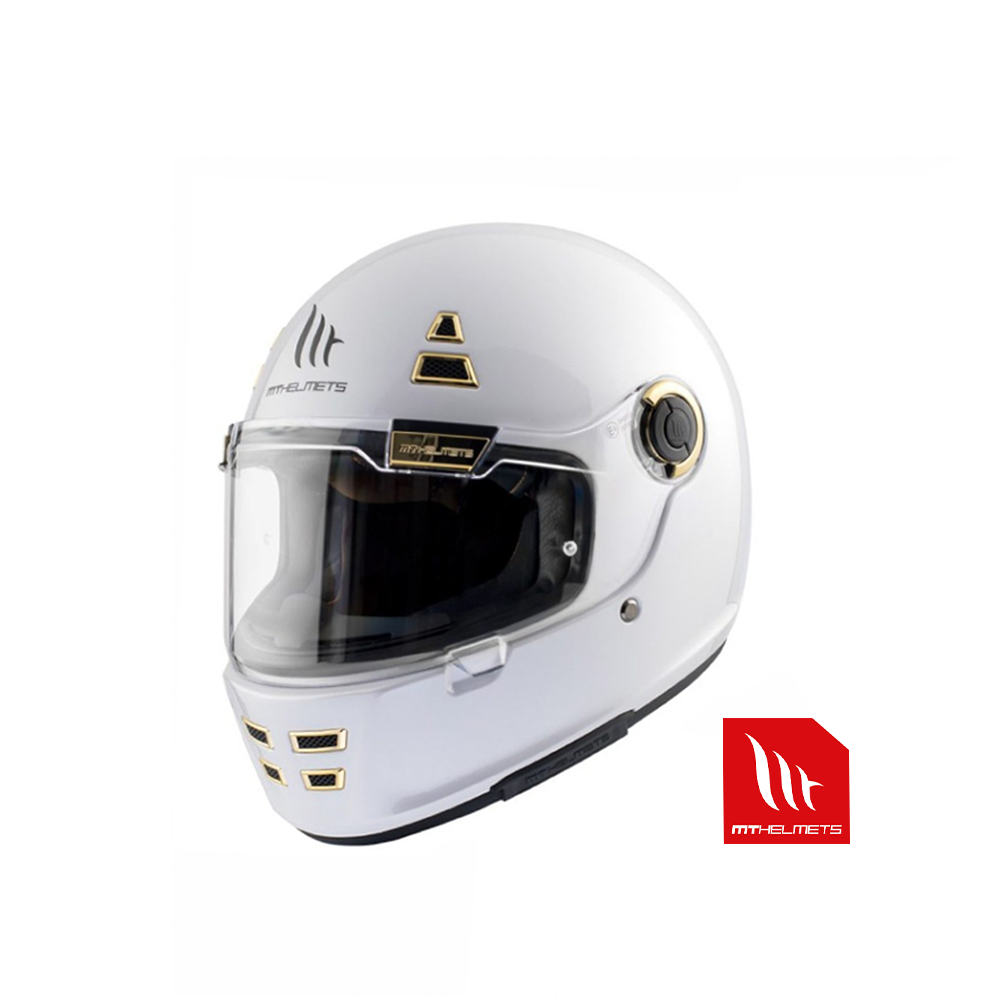 MT JARAMA 加拉瑪 全罩安全帽 珍珠白