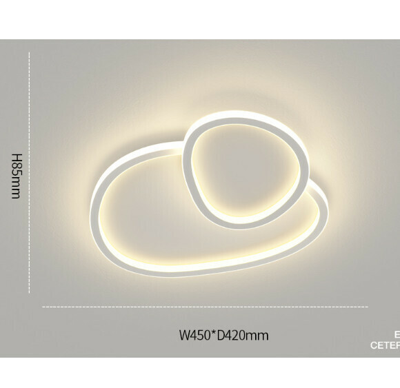 New ceiling lamp [Type A white 45CM]