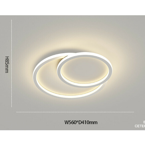New ceiling lamp [Type B white 56CM]