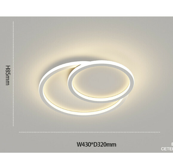 New ceiling lamp [Type B white 42CM]